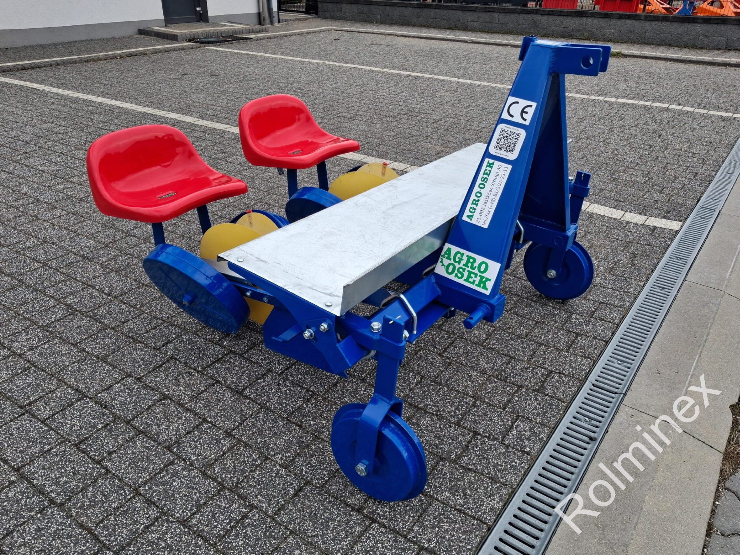 Sadzarka do rozsady warzyw 2 rzędowa