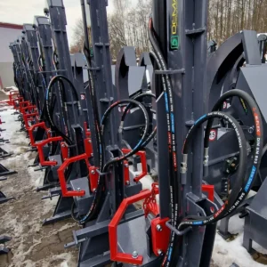 Łuparka pionowa z układem hydraulicznym