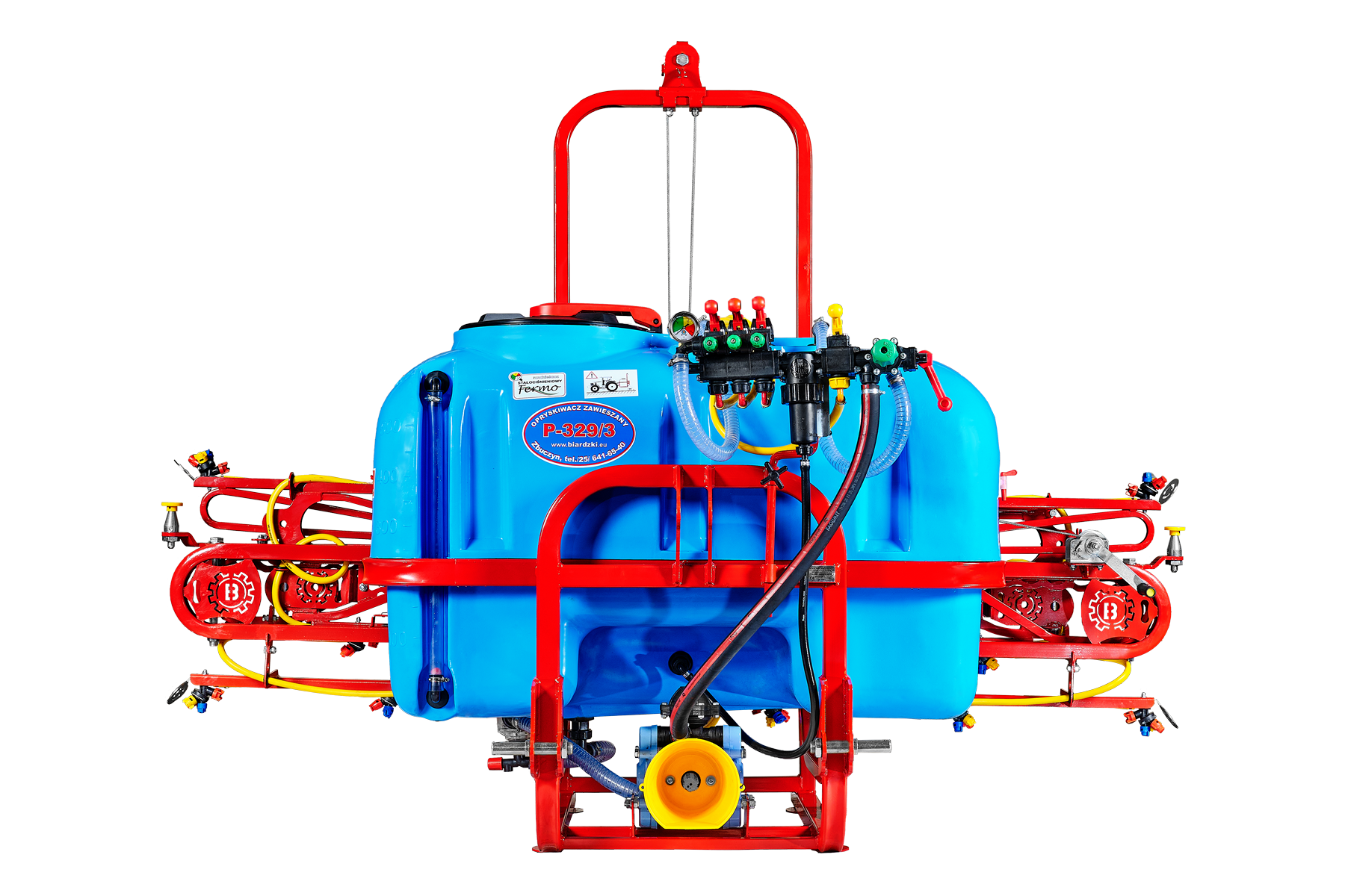 Opryskiwacz BIARDZKI CARO z końcówką potrójną RSM 600/12m