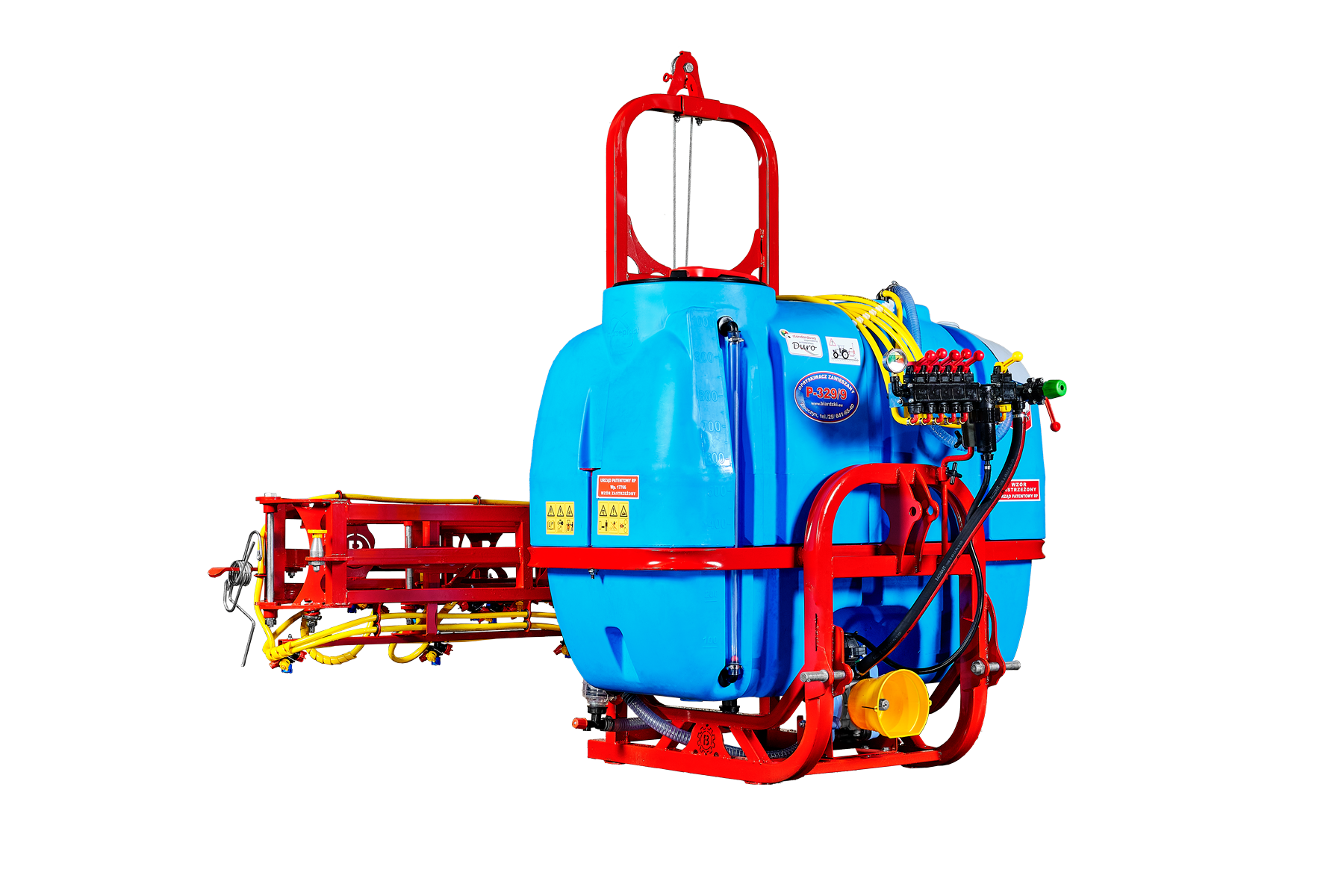Opryskiwacz BIARDZKI CARO z końcówką potrójną RSM 800/12m
