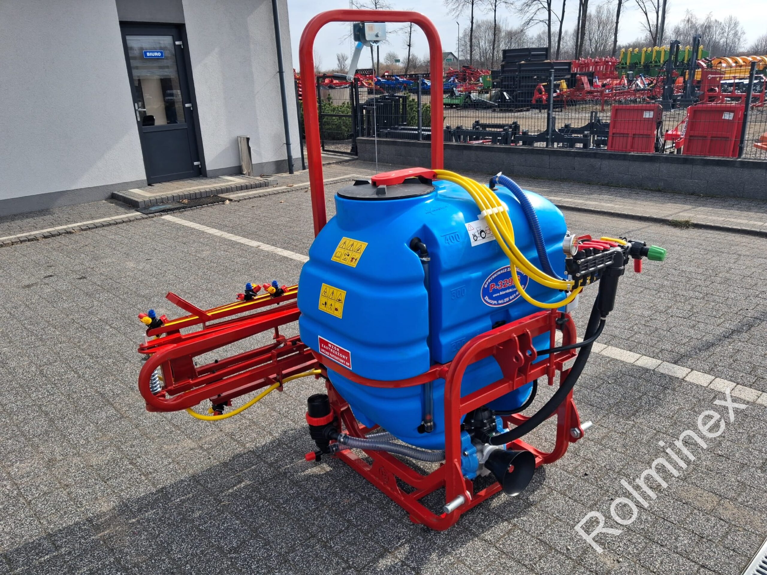 Opryskiwacz BIARDZKI z końcówką potrójną RSM 400/10m