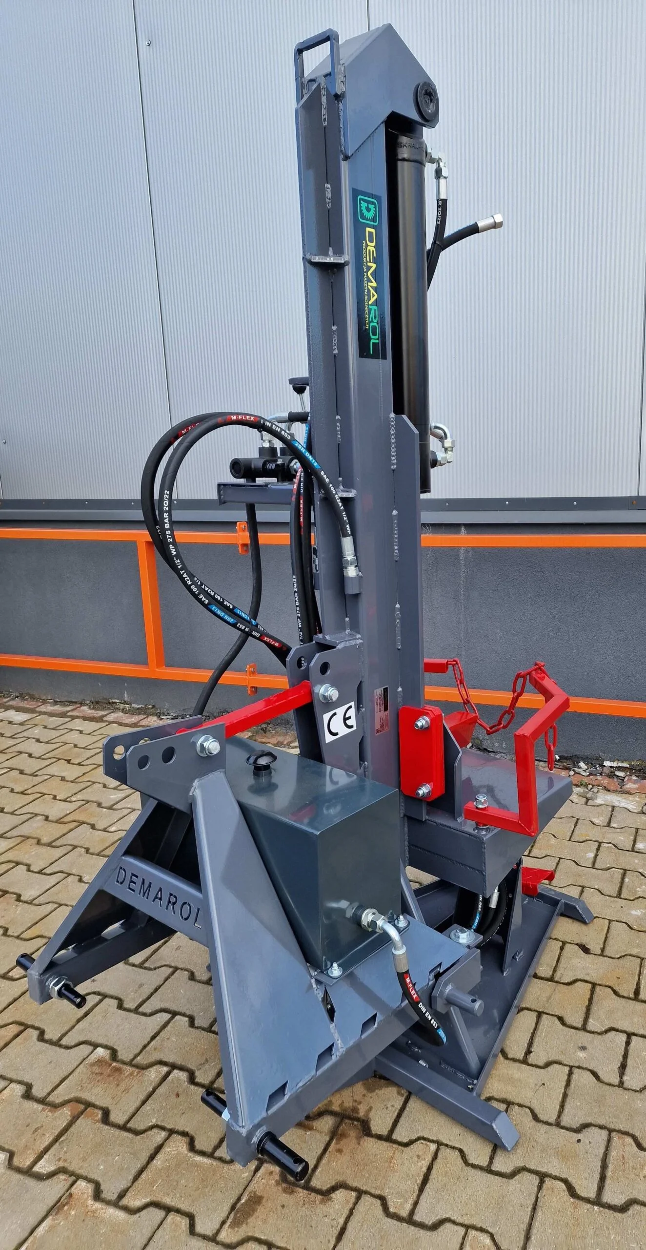 Łuparka do drewna hydrauliczna z pompą zasilaną na WOM