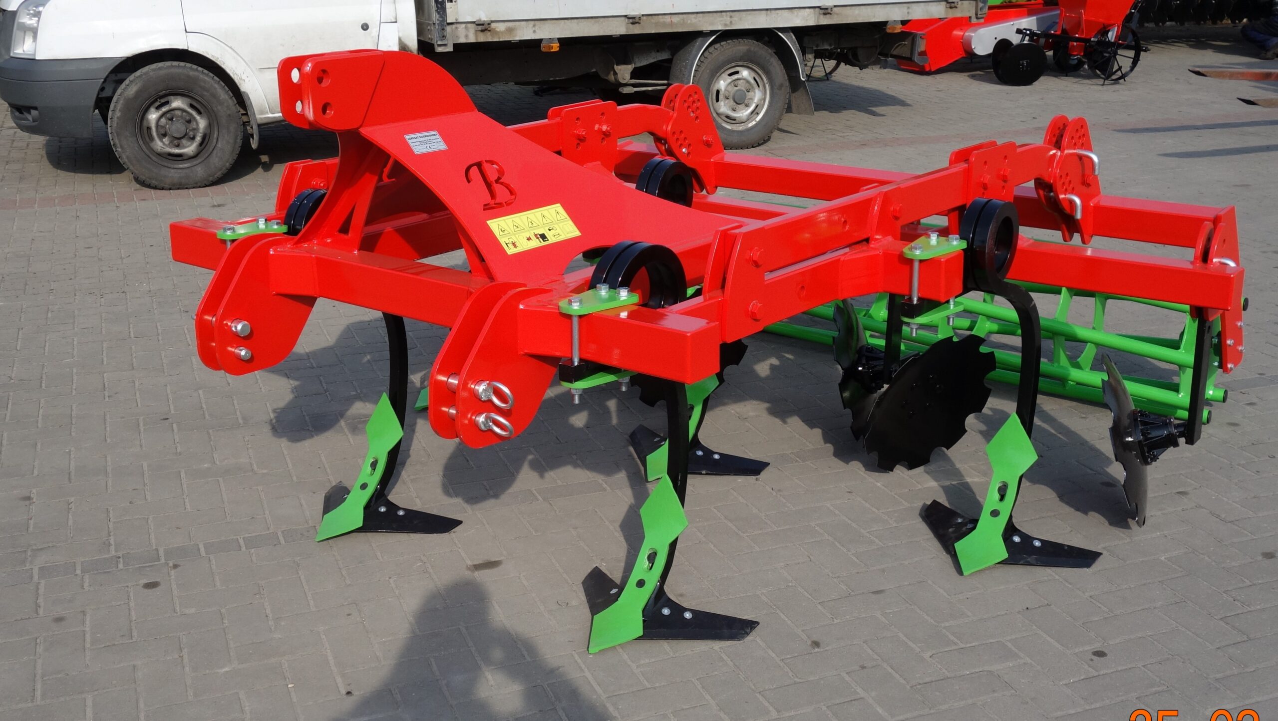 Agregat podorywkowy GRUBER z zabezpieczeniem sprężynowym