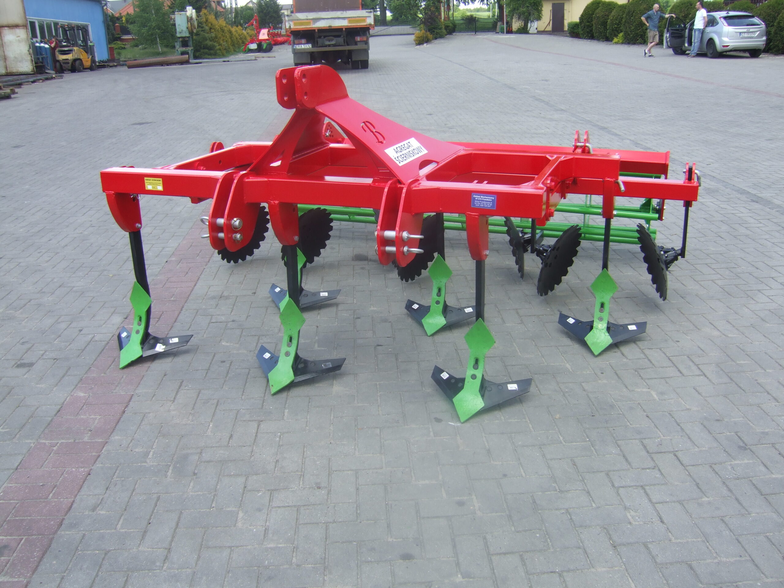 Agregat podorywkowy GRUBER z zabezpieczeniem kołkowym