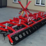 Brona polowa z wałkami składana hydraulicznie - Gallery Image 1