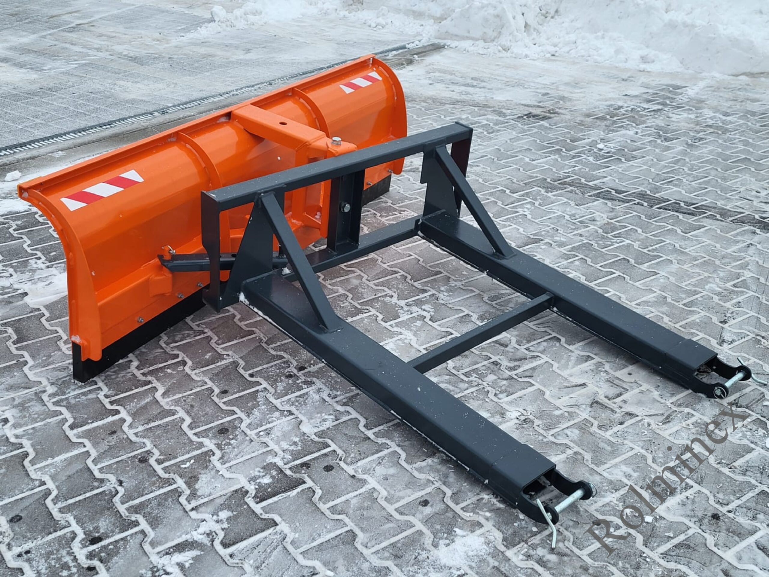 Pług do śniegu do wózka widłowego