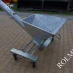 Przenośnik zbożowy ŻMIJKA Ø200 z koszem i silnikiem na dole 7,5kW - Gallery Image 3