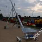 Przenośnik zbożowy ŻMIJKA Ø130 z koszem i silnikiem na dole 3kW - Gallery Image 2