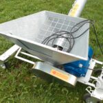 Przenośnik zbożowy ŻMIJKA Ø200 z koszem i silnikiem na dole 7,5kW - Gallery Image 5